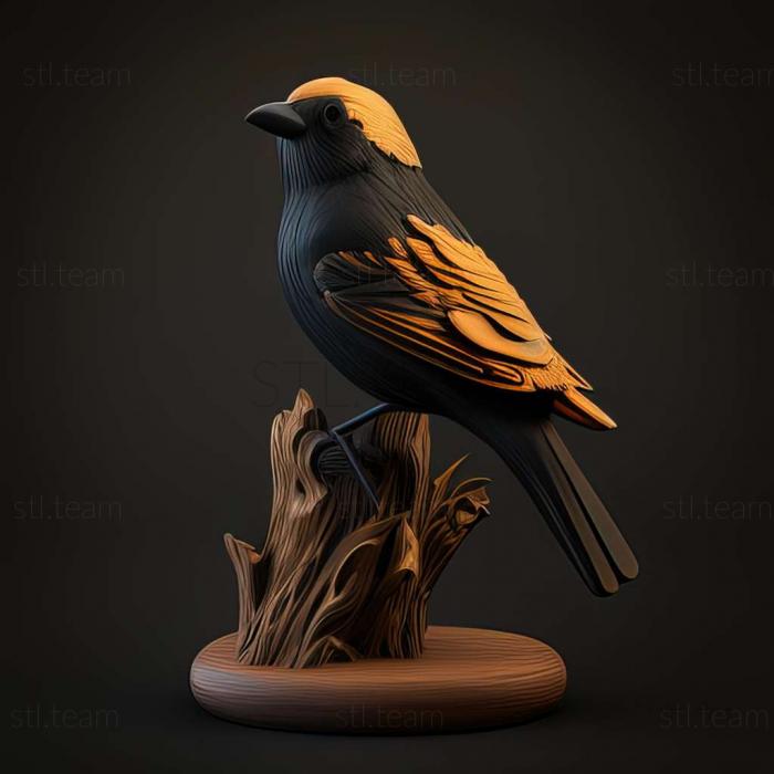 3D model bobolink (STL)